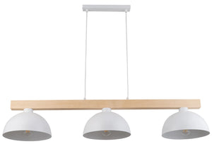 Lampă suspendată TK Lighting Oslo 3, alb, 4712