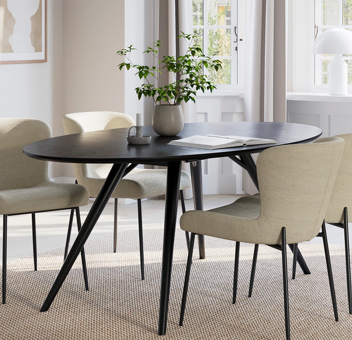 Blat de masa ECLIPSE Neagra 400801400