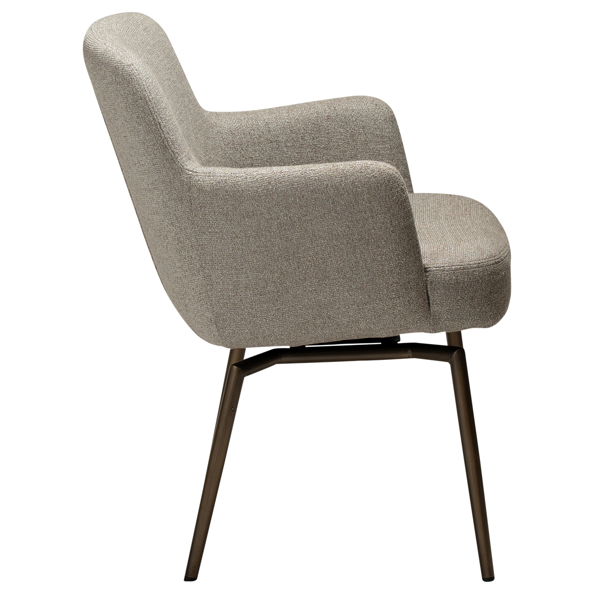 Scaun cu brațe ETHOS Gri-maro 100108142