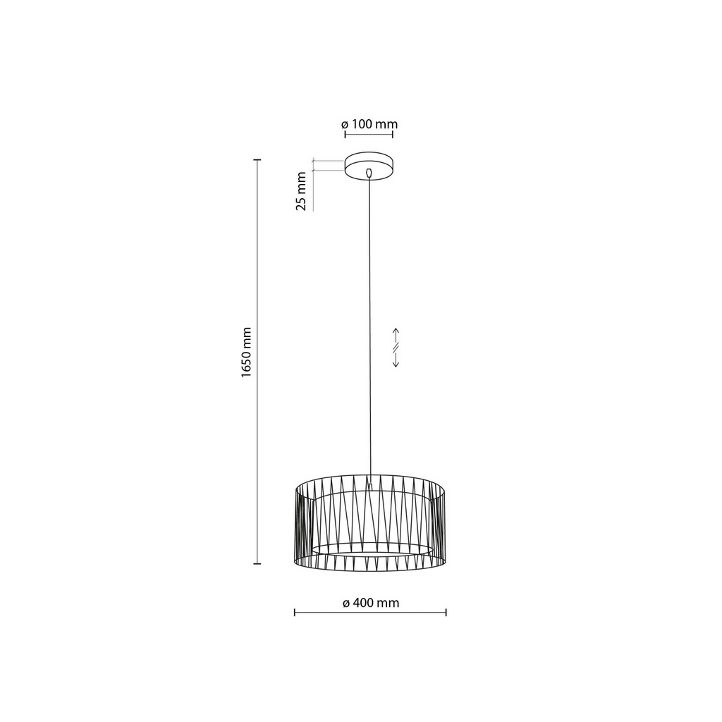 Lampă suspendată Harmony Nature 4562 TK 4562
