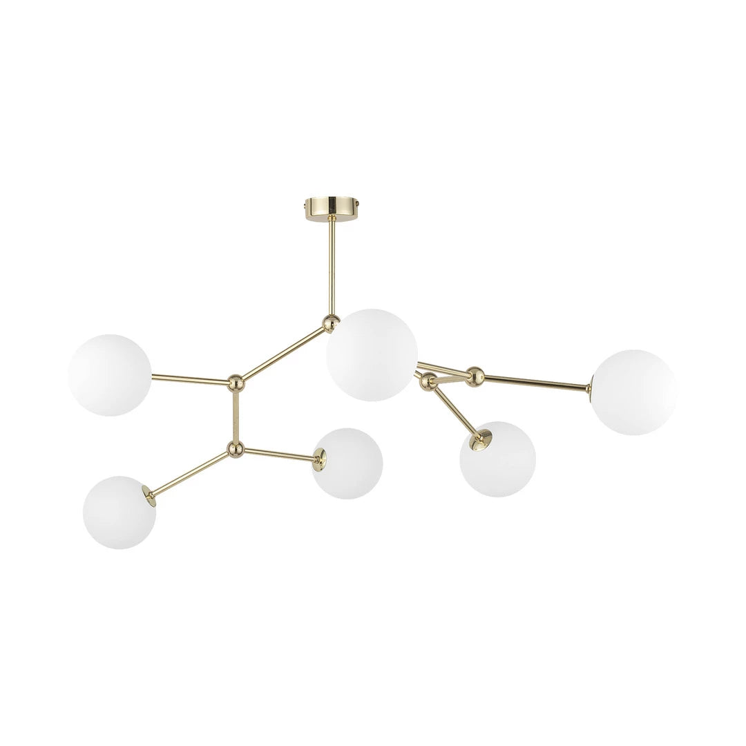 Lustră TK Lighting Fairy 4, auriu, 7571