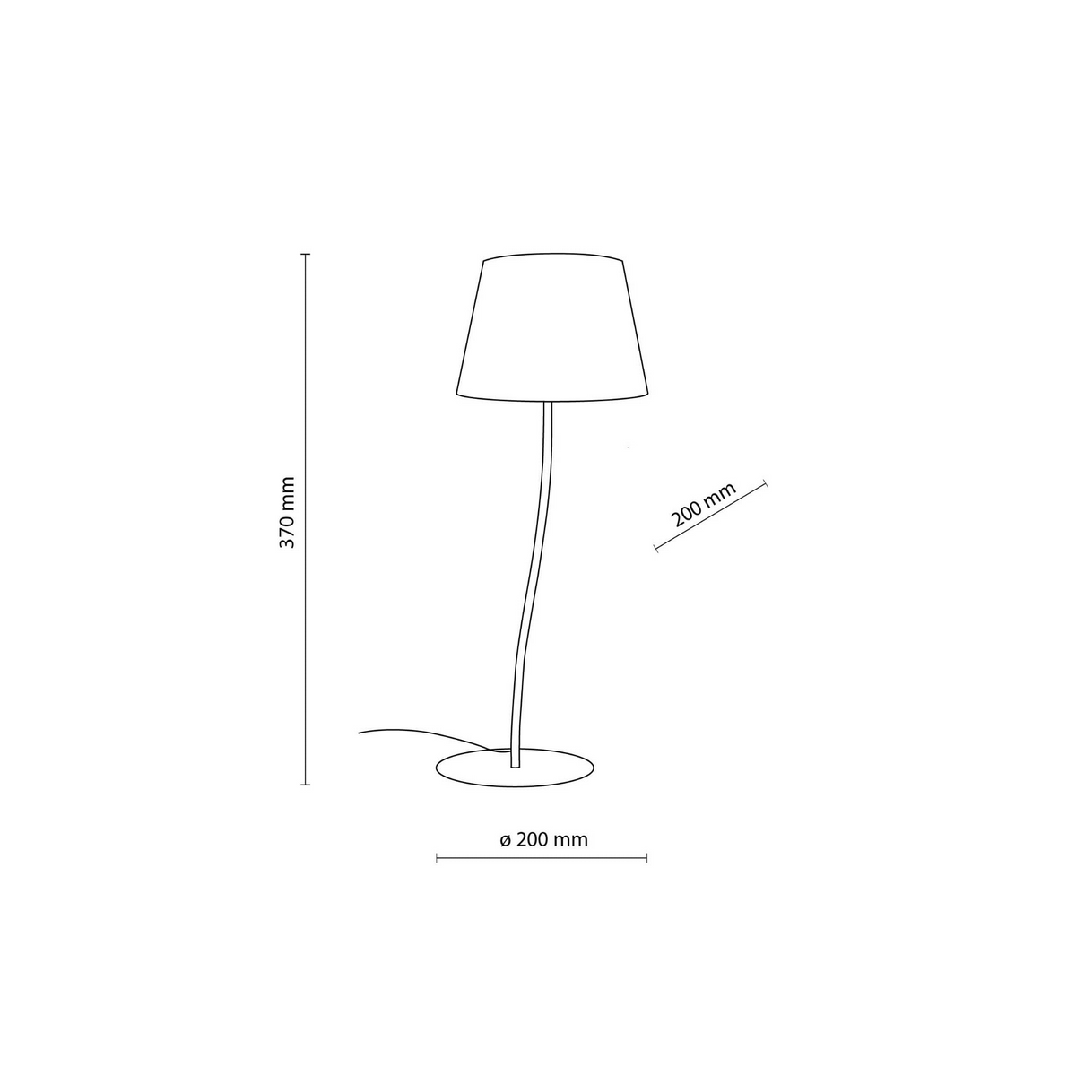 Lampa Nicola Yellow 6641