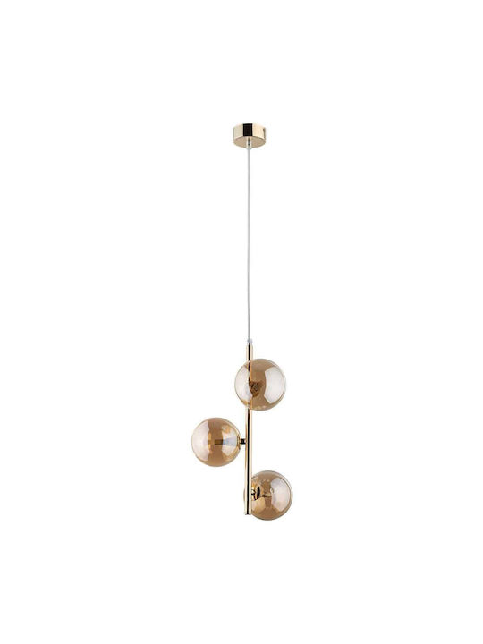 Lampa suspendată Estera Gold 3 4838