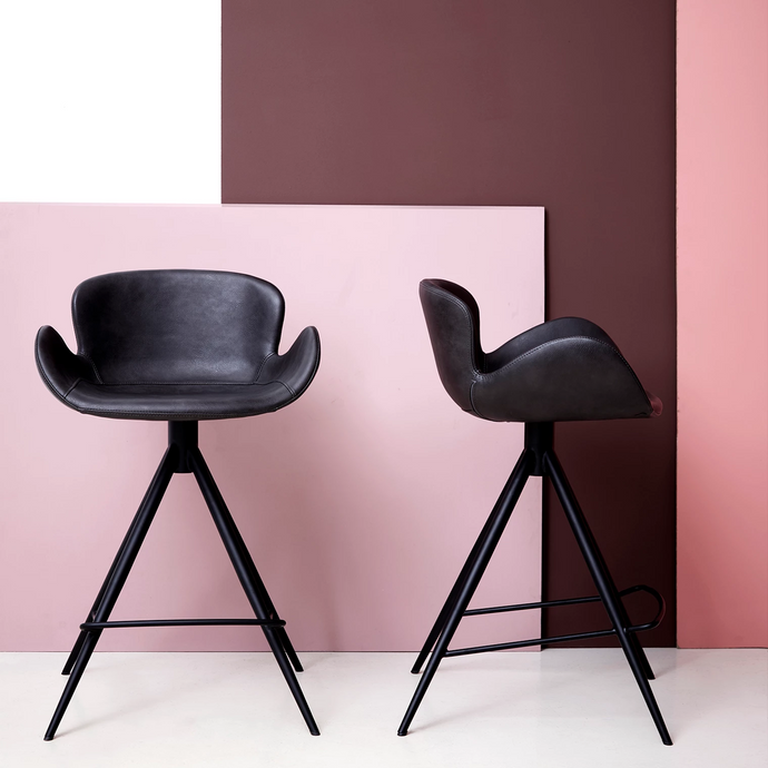 Scaun de bar GAIA Negru 200200210