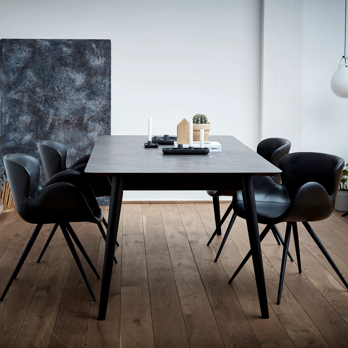 Scaun DAN-FORM Gaia, negru, 100200100