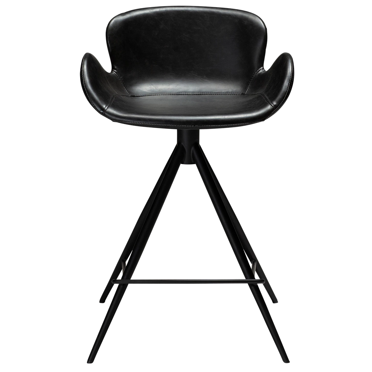 Scaun de bar DAN-FORM Gaia, negru, 200200210