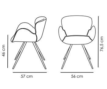 Scaun GAIA Green 100200130