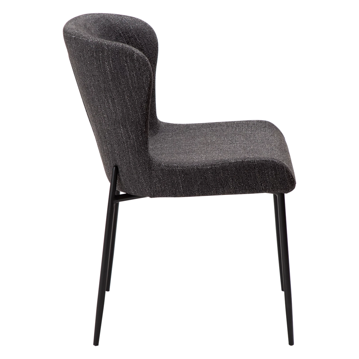 Scaun DAN-FORM Glam, negru, 100206207