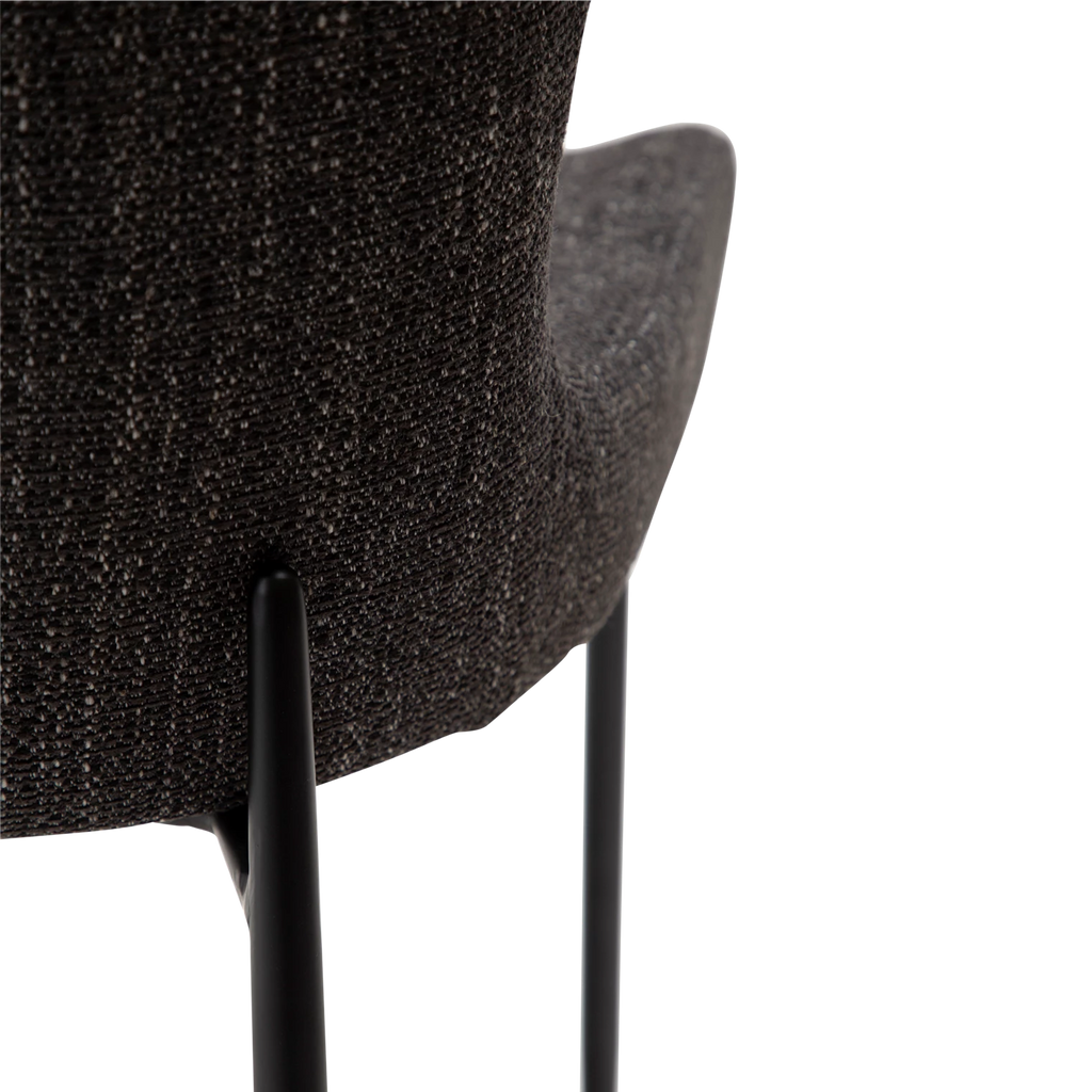 Scaun GLAM Negru 100206207