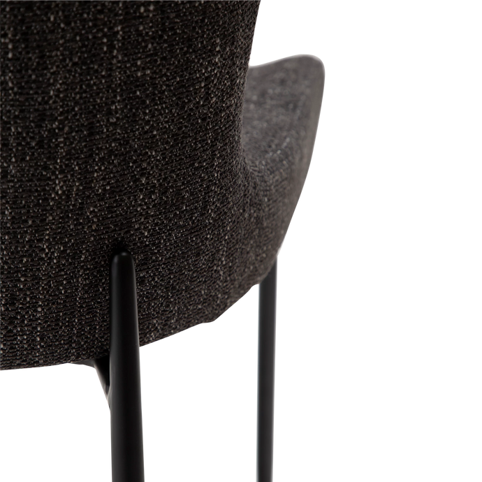 Scaun GLAM Negru 100206207