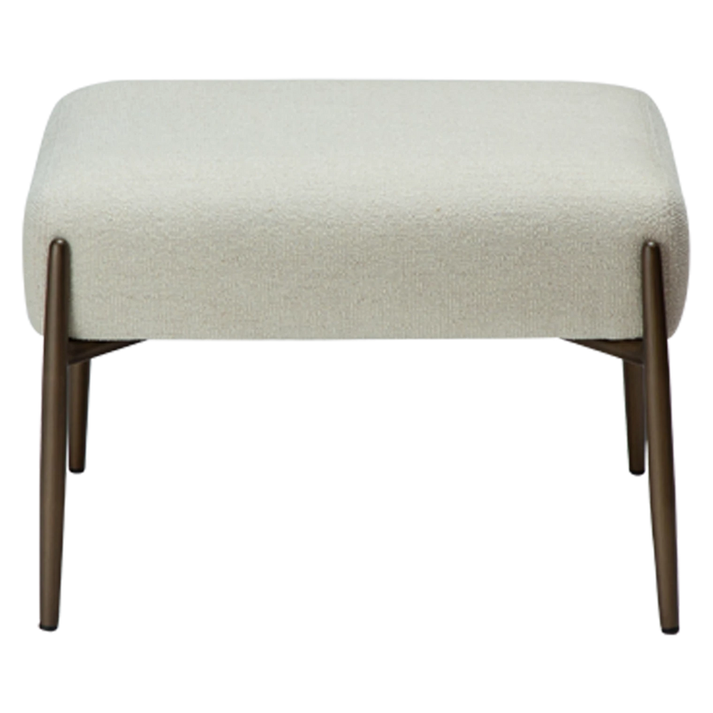 Taburet pentru picioare GLAM Alb 700208114