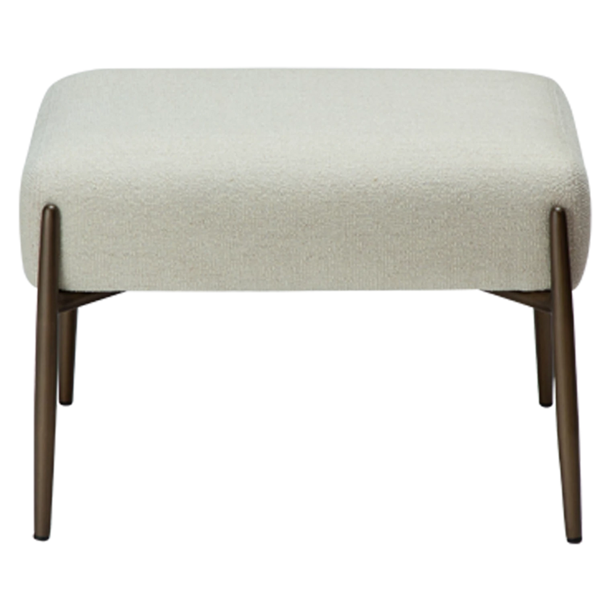 Taburet pentru picioare DAN-FORM Glam, alb, 700208114