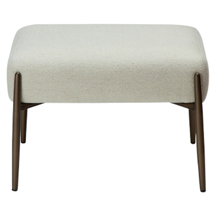 Taburet pentru picioare GLAM Alb 700208114