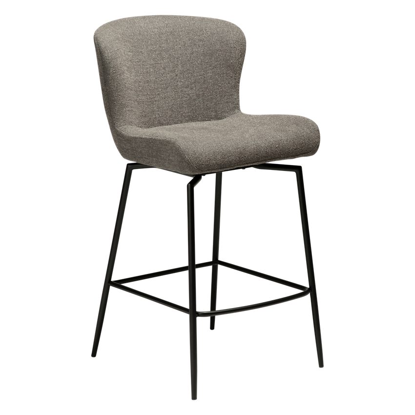 Scaun de bar DAN-FORM Glory, gri, 300330125