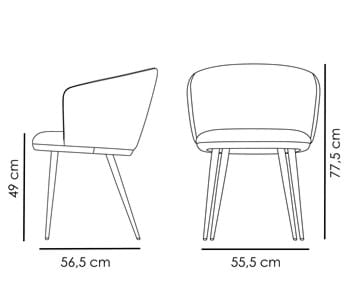 Scaun DAN-FORM Hey, bej, 100800106