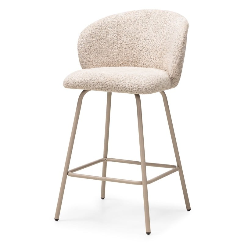 Scaun de dining Larisa, bej/picioare bej