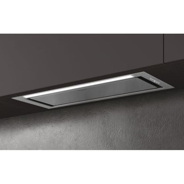 Hota incorporabila Haier HAPY72ES6X , 4 Viteze, Putere de absorbtie 650 mc/h, Control Electronic, Iluminare LED, Clasa B, 72 cm, Inox