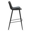 Scaun de bar HYPE Negru 200690633