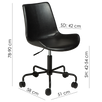 Scaun de birou HYPE Negru 700770555