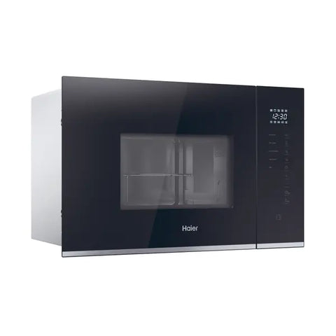 Cuptor cu microunde încorporabil Haier H38FMWID2S7, 20 l, cu grill, negru