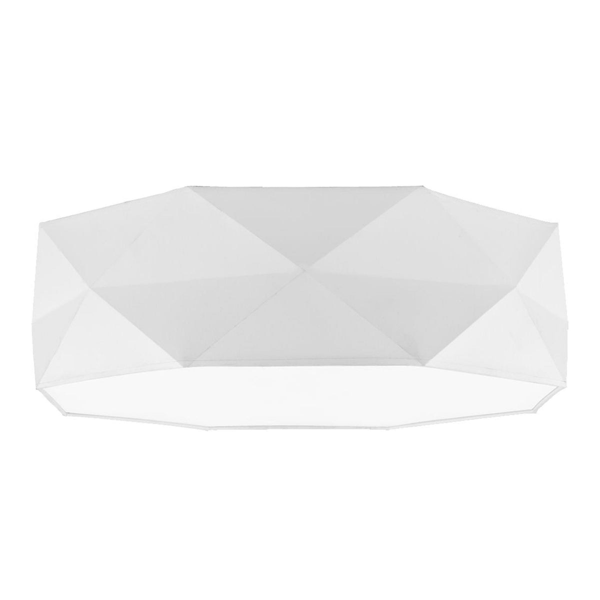 Plafonieră TK Lighting Kantoor 4 becuri LED, alb, 52 cm, 1565