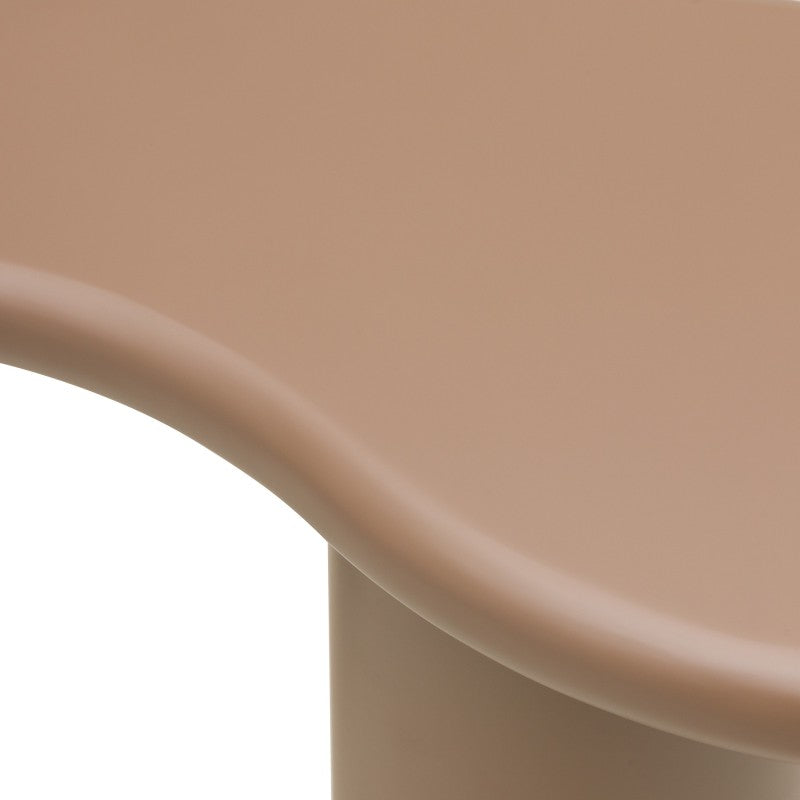 Consolă/birou Vanity, 120 cm, maro deschis/mocha
