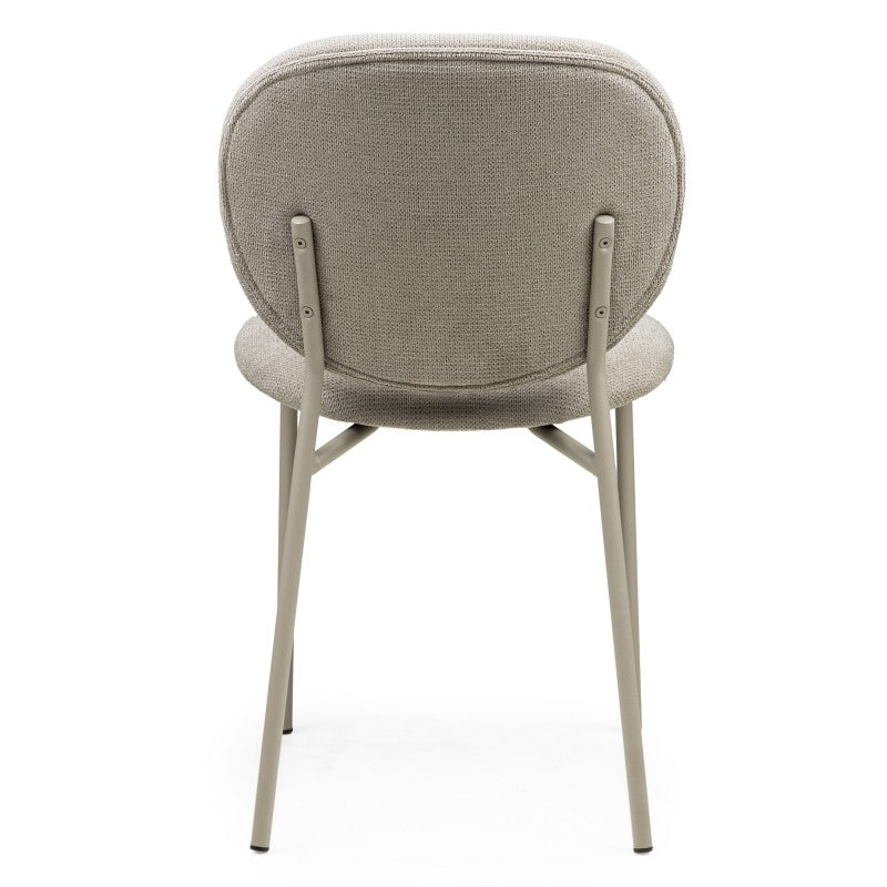 Scaun de dining Alexa, maro deschis/picioare bej