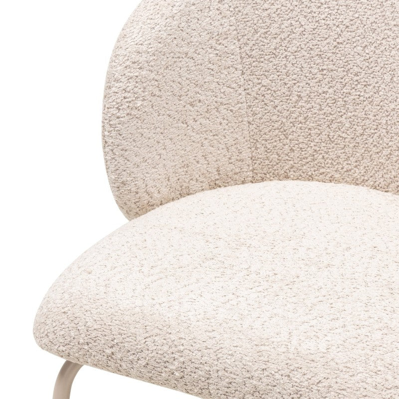 Scaun de dining Larisa, bej/picioare bej