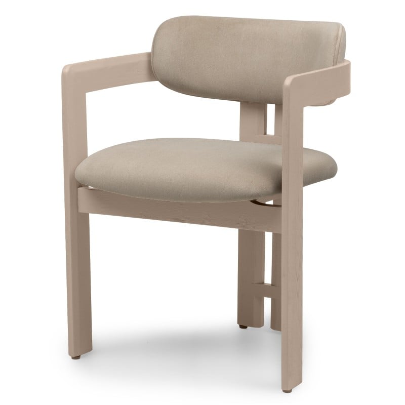 Scaun de dining Noa, bej, lemn de frasin