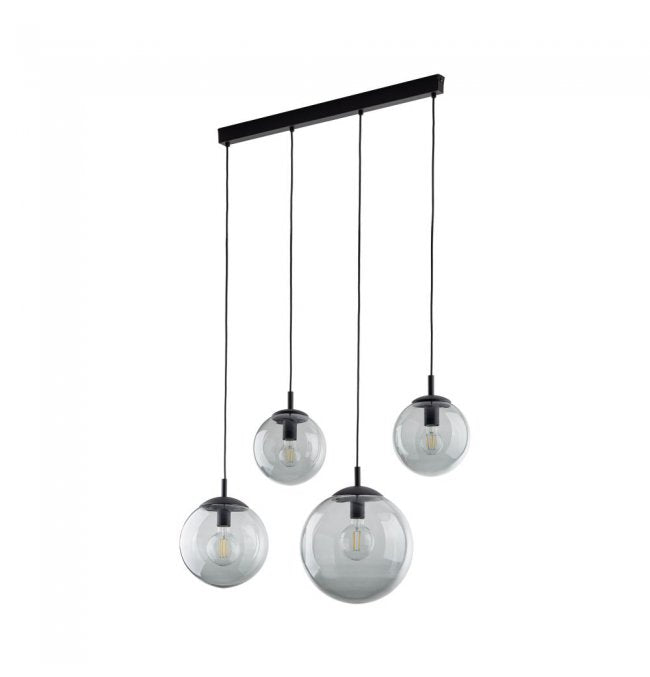 Lustră TK Lighting Esme 4, grafit, 5381
