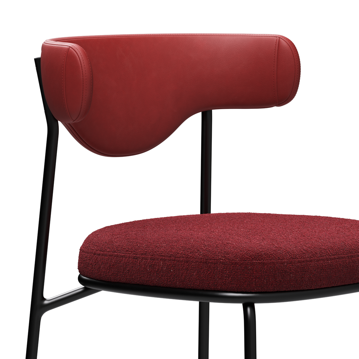 Scaun LOBE Bordo 100108141