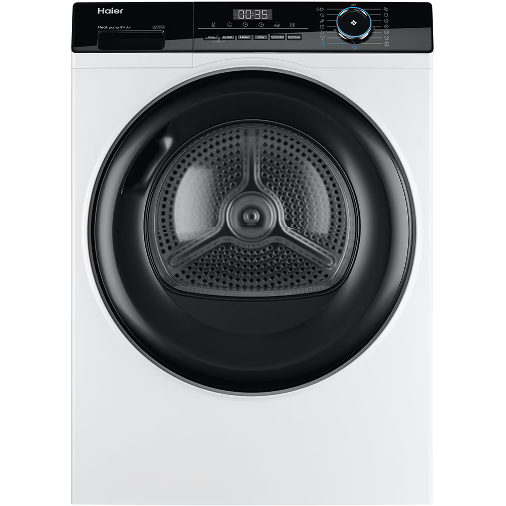 Uscător de rufe Haier HD90-A2939-S, 9 kg, pompă de căldură, alb