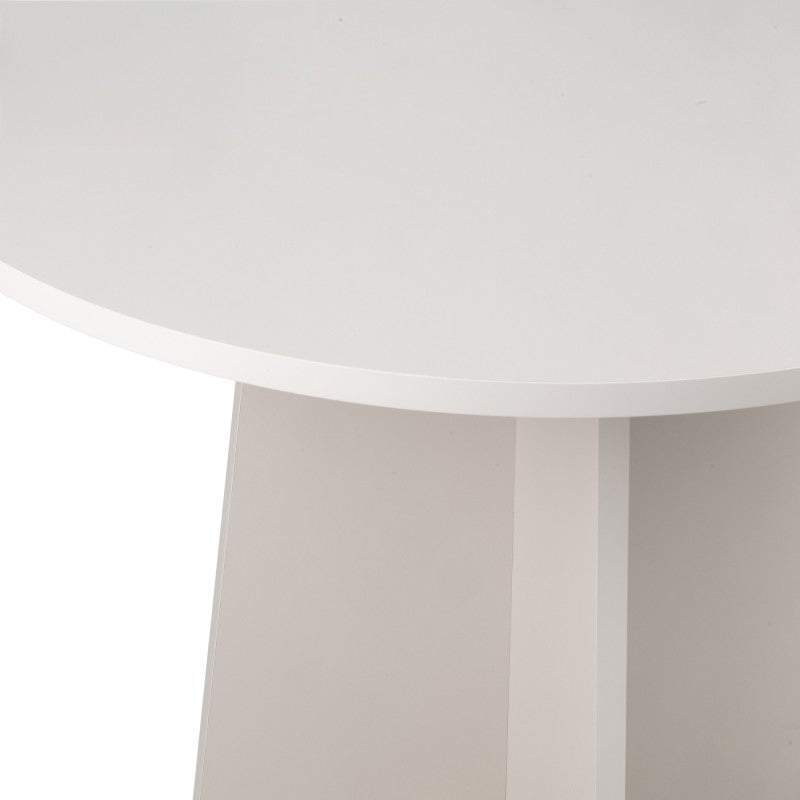 Masă de dining Merlo, rotundă, 100 cm, cașmir
