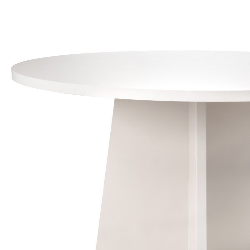 Masă de dining Merlo, rotundă, 100 cm, cașmir
