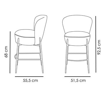 Scaun DAN-FORM Orbit, bej, 300207130