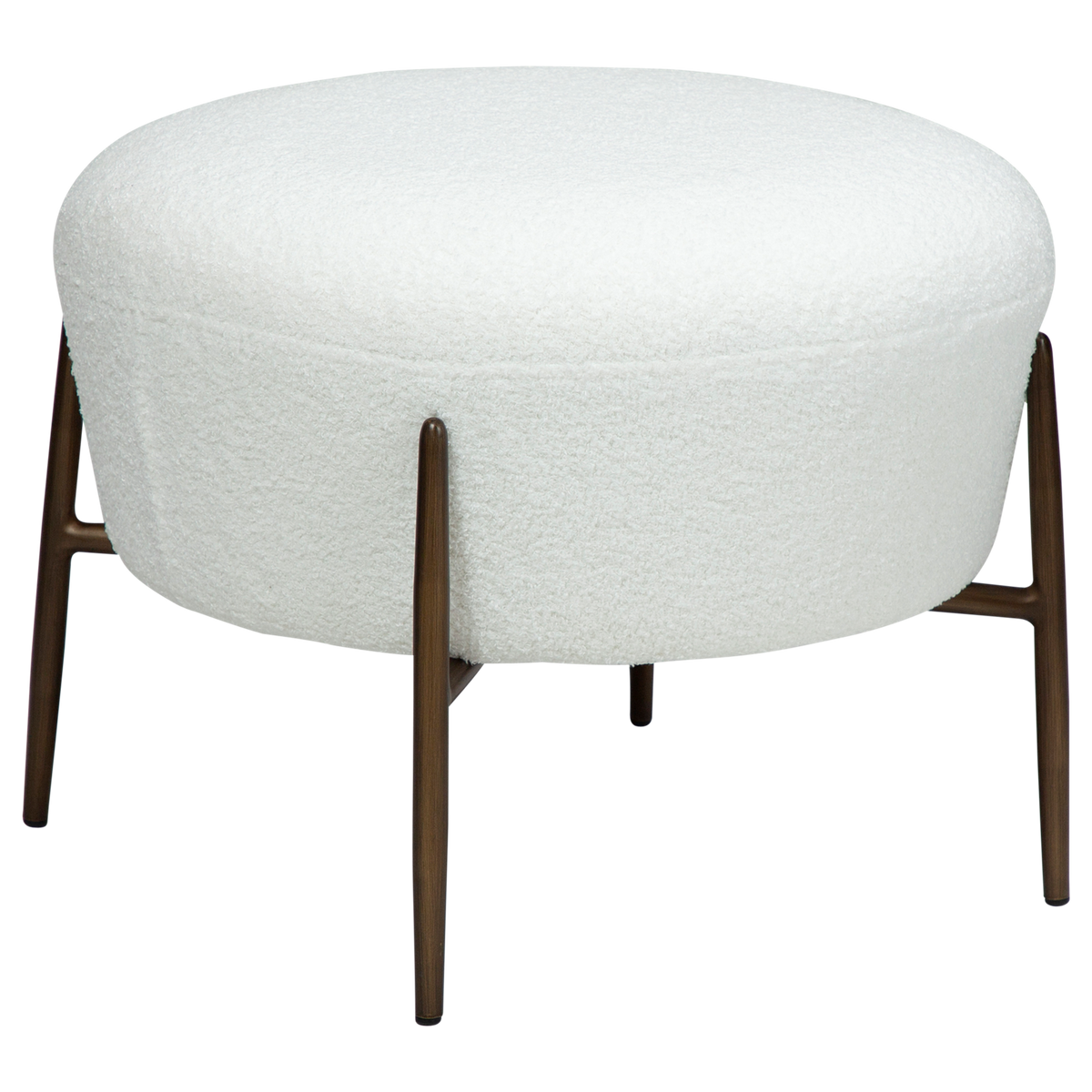 Taburet DAN-FORM Orbit, alb, 700206110