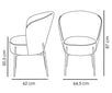 Scaun ORBIT Alb 100207113
