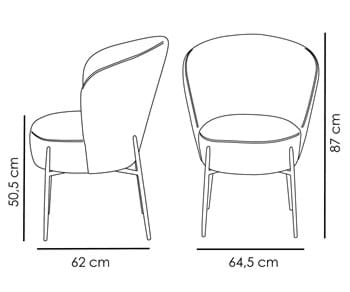 Scaun ORBIT Alb 100207113