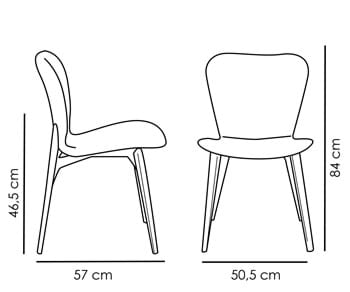 Scaun PARAGON Gri 100201206