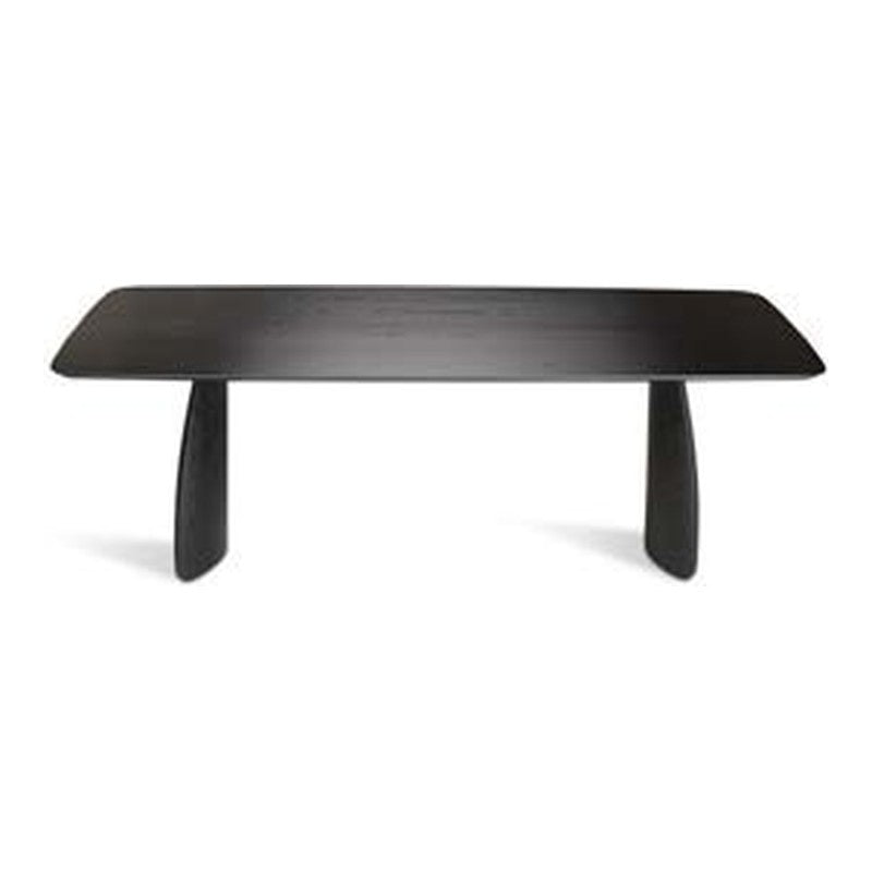 Masă Ikone Plana Moku – Negru, 240 × 110 cm