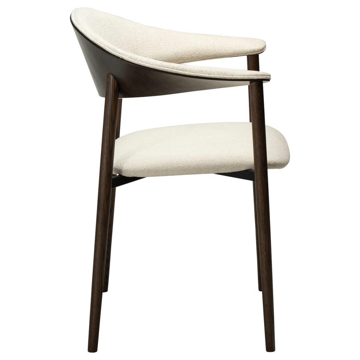 Scaun cu brațe RAVISH Bej/Frasin mocca 100108241