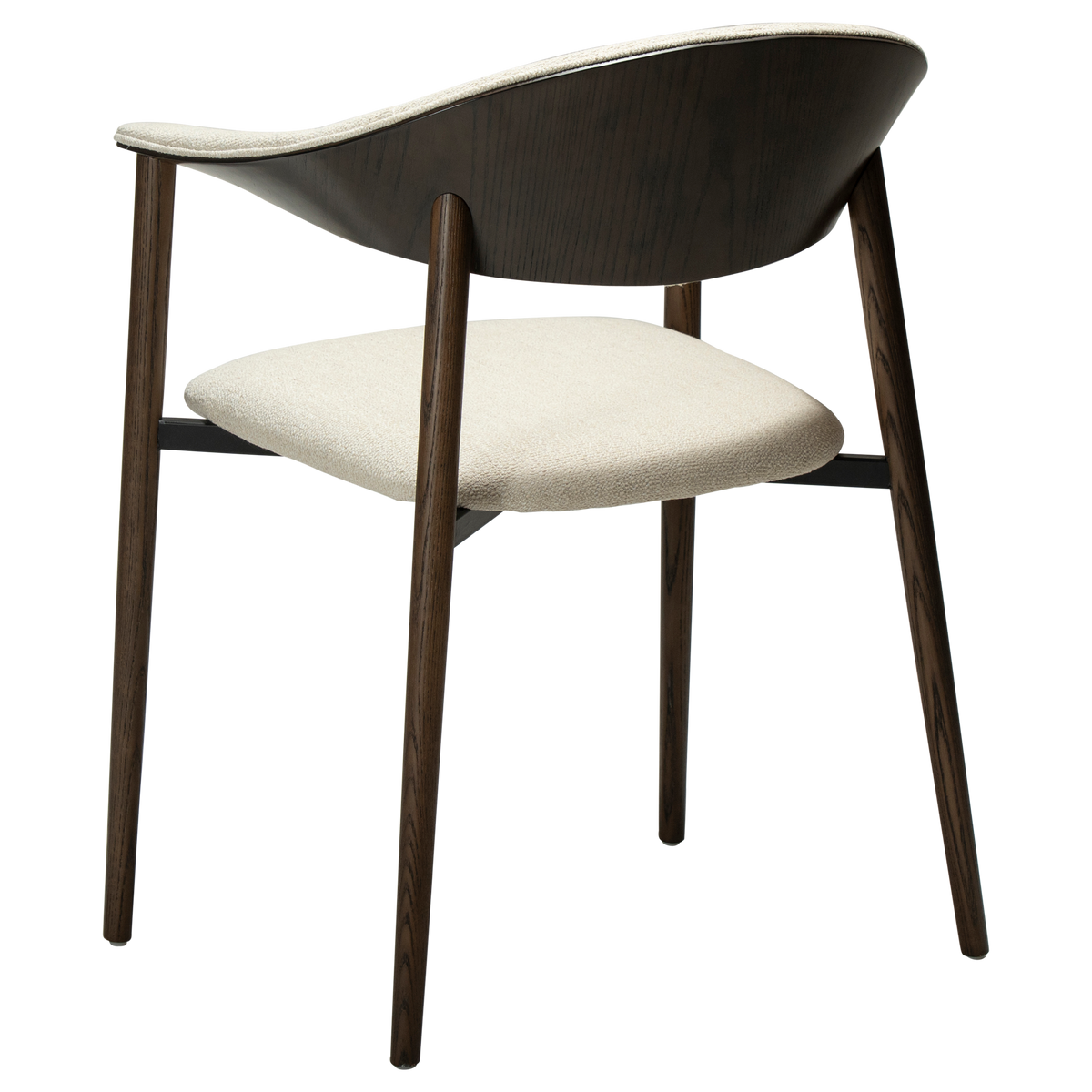 Scaun cu brațe RAVISH Bej/Frasin mocca 100108241