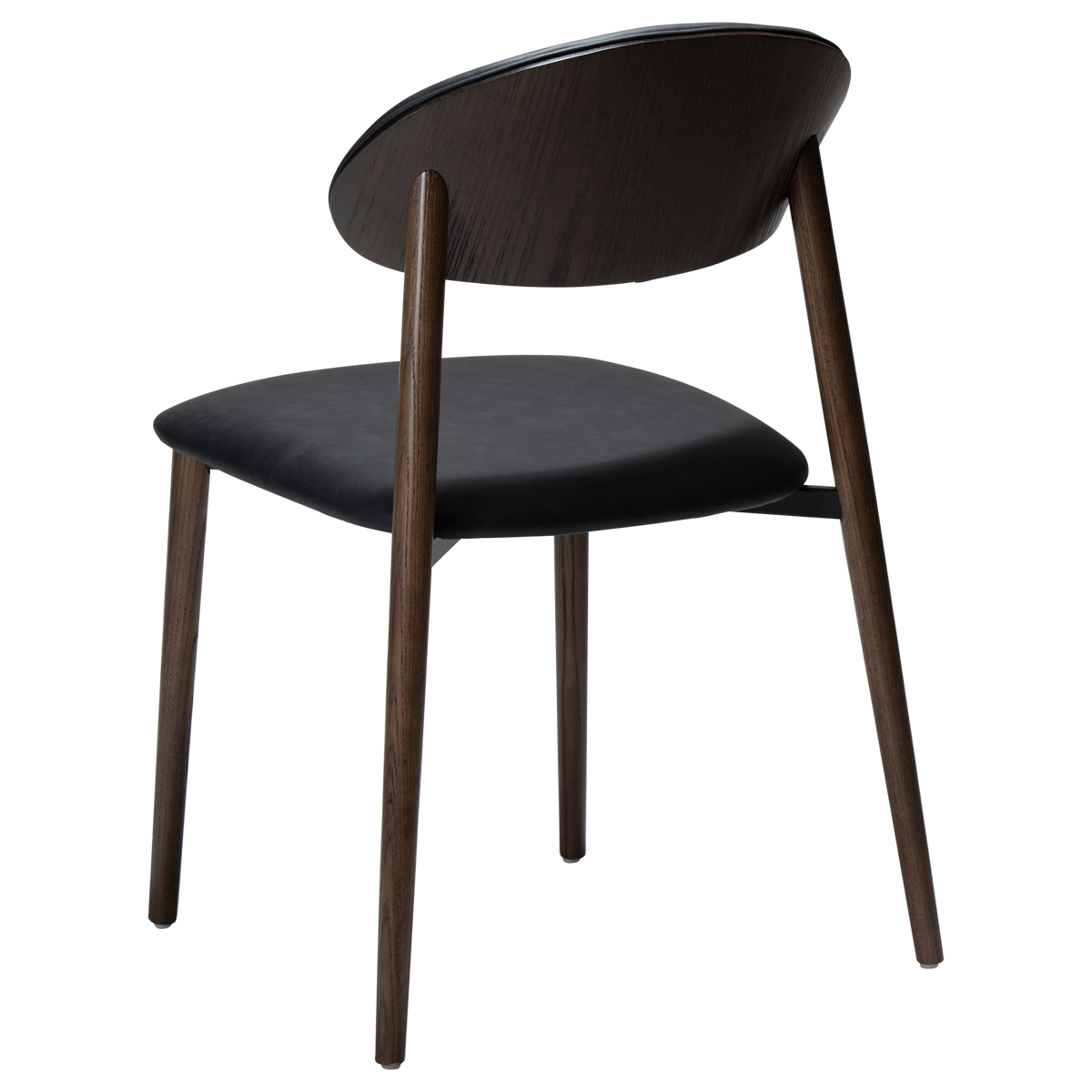 Scaun RAVISH Negru/Frasin mocca 100108247