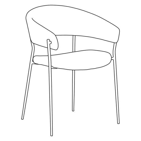 Scaun REBOOT Negru 100107301