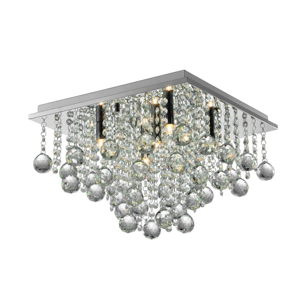 Lampa de tavan Zumaline Rangel 27x40x40 Alb