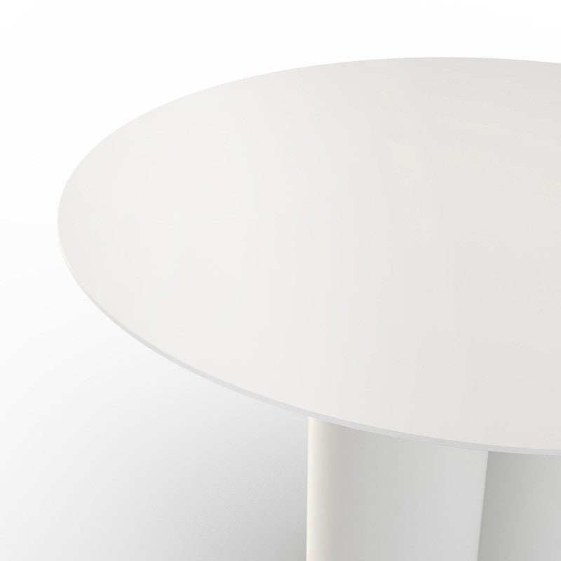 Masă de dining Adaggio, 120 cm, rotundă, gri-bej