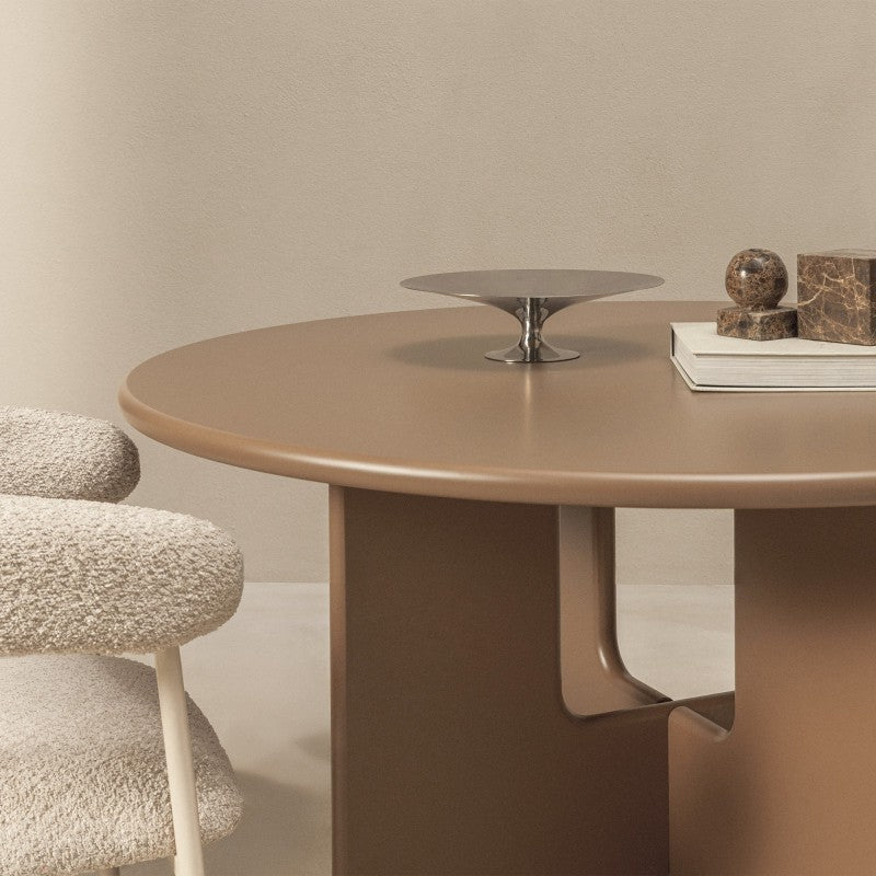 Masă de dining Hill, 120 cm, maro