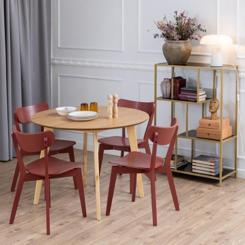 Masă de dining Roxby, 105 cm, stejar
