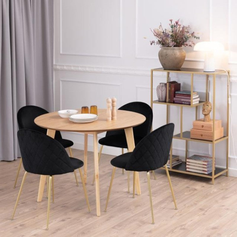 Masă de dining Roxby, 105 cm, stejar
