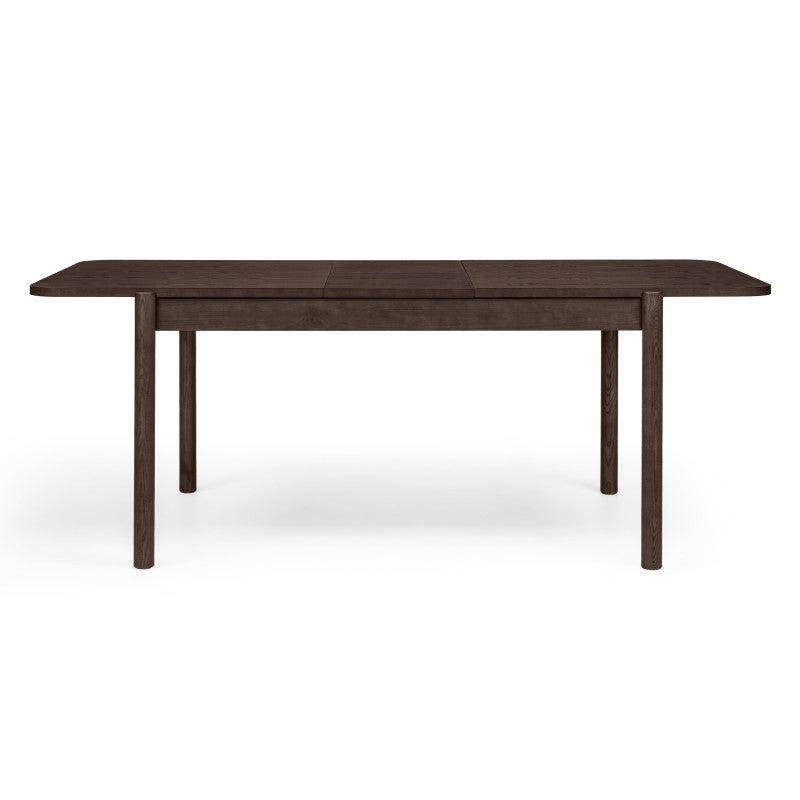 Masă extensibilă Iselio, 160-200 cm, dreptunghiulară, nuc, frasin